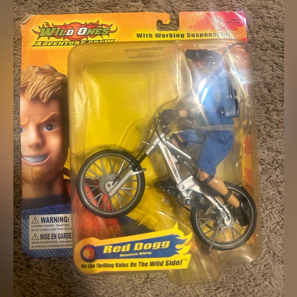Vintage Wild Ones Adventure Crew Mountain Biker 90s